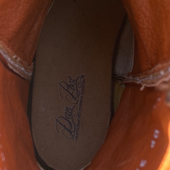 ✨️Dan Post Leather Riveted Cowboy Boots! - Picture 9 of 14